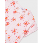 Mayoral Μπλούζα κοντομάνικη σταμπωτή Σομόν 26-06012-019