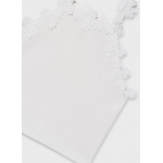 Mayoral Μπλούζα με λεπτομέρειες λουλούδια  Λευκό 26-06015-019