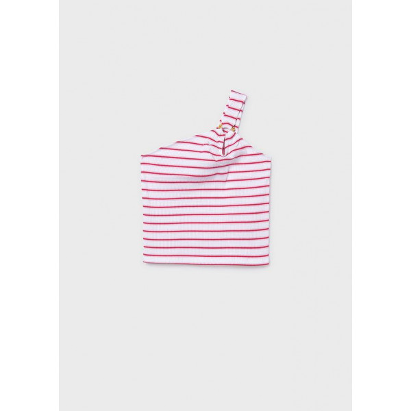 Mayoral Μπλούζα Ασύμμετρη  ριγέ 26-06017-028