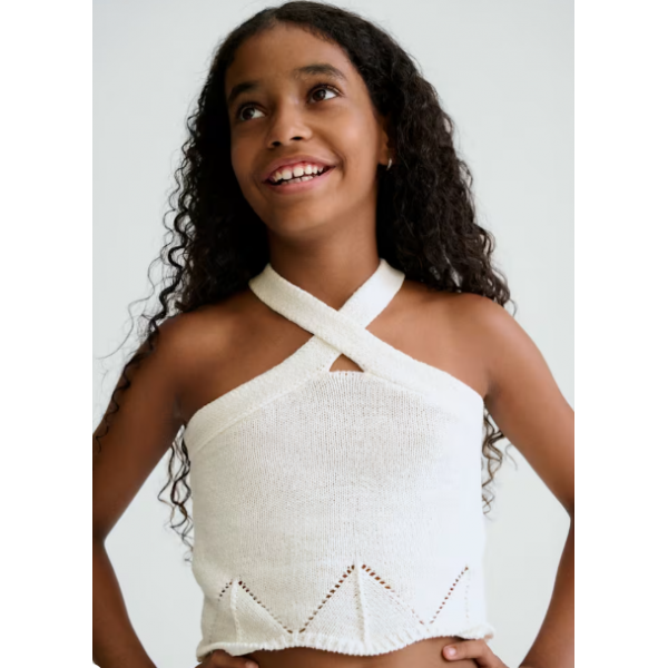 Mayoral Τοπ halter Μπεζ 26-06024-043