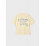 Boston Μπλούζα κοντ/κη Κίτρινο 26-06046-310