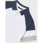 Mayoral Πόλο κοντομάνικο Λευκό 26-06165-064