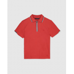 Mayoral Πόλο κοντομάνικο φερμουάρ Κόκκινο 26-06166-067