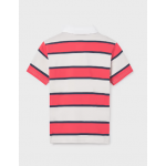 Mayoral Πόλο Ριγέ κοντομάνικο Κόκκινο 26-06167-091