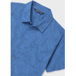 Mayoral Πουκαμισο κοντομανικο γιακας Μπλε 26-06172-085