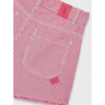 Mayoral Παντελόνι κοντό Κερασί 26-06205-055