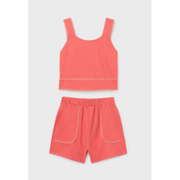 Mayoral Σετ σορτς Φλαμίνγκο 26-06213-068