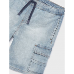 Mayoral Βερμούδα denim cargo Τζιν ανοιχτό 26-06218-033
