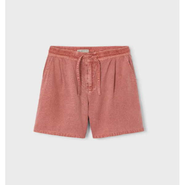 Boston Βερμούδα λινή comfy Κόκκινο 26-06224-332