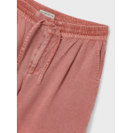 Boston Βερμούδα λινή comfy Κόκκινο 26-06224-332