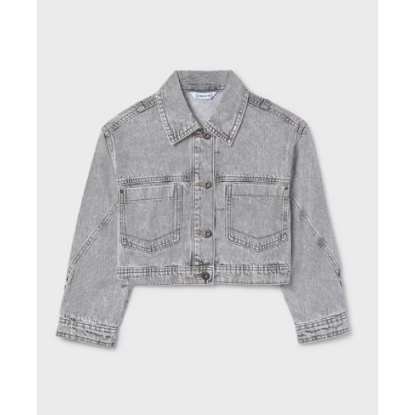 Mayoral Τζάκετ τζιν Γκρι 26-06406-089