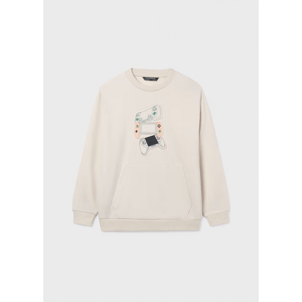 Mayoral Φουτερ αναγλυφo Μπεζ 26-06412-059