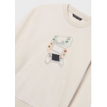 Mayoral Φουτερ αναγλυφo Μπεζ 26-06412-059