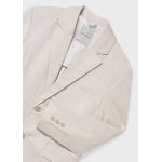 Mayoral Σακακι λινο suiting Μείγμα βρώμης 26-06413-063 Mayoral Σακακι λινο suiting Μείγμα βρώμης 26-06413-063