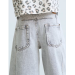 Mayoral Παντελόνι μακρύ τζιν wide leg Γκρι 26-06552-016 Mayoral Παντελόνι μακρύ τζιν wide leg Γκρι 26-06552-016