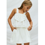 Mayoral Φούστα παντελόνι καπαρντινέ Εκρού 26-06902-034