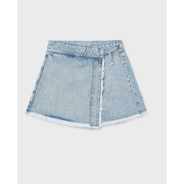 Mayoral Φούστα παντελόνι Τζιν ανοιχτό 26-06903-038