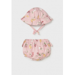 Mayoral Σετ καπέλο και βρακάκι Ροζέ 26-09004-027
