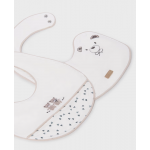 Mayoral Σετ 2 σαλιάρες Εκρού 26-09074-038 Mayoral Σετ 2 σαλιάρες Εκρού 26-09074-038