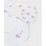 Mayoral Σετ 2 σαλιάρες Λευκό 26-09077-045