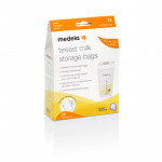 Medela Breastmilk Storage Bags Σακουλάκια Αποθήκευσης Μητρικού Γάλακτος 180ml (25τμχ) 008.0404