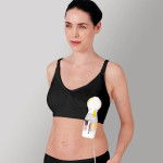 Medela Στηθόδεσμος Θηλασμού & Άντλησης 3in1 Nursing and Pumping Bra Μαύρο Small 101043828
