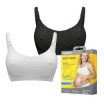 Medela Στηθόδεσμος Εγκυμοσύνης & Θηλασμού Keep Cool™ Bra Μαύρο Small 101044219