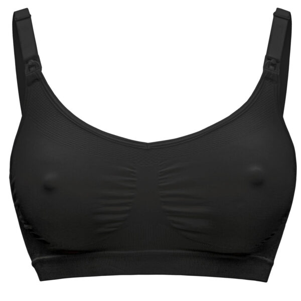 Medela Στηθόδεσμος Εγκυμοσύνης & Θηλασμού Keep Cool™ Bra Μαύρο Large 101044221