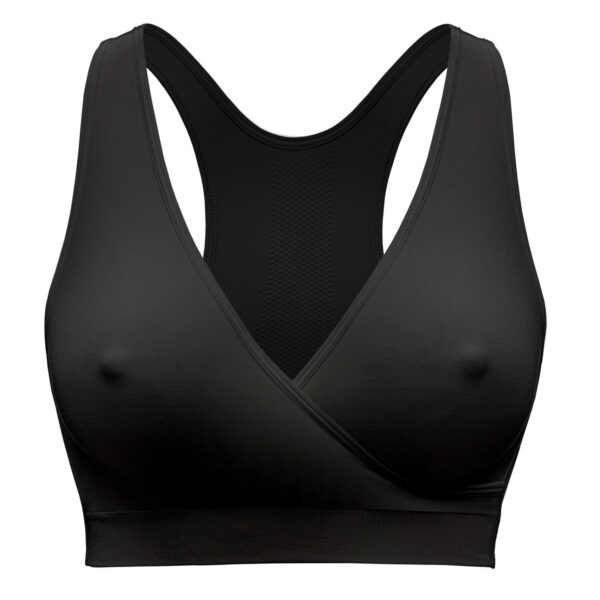 Medela Στηθόδεσμος Εγκυμοσύνης & Θηλασμού Keep Cool™ Sleep Bra Μαύρο Large 101044229
