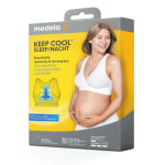 Medela Στηθόδεσμος Εγκυμοσύνης & Θηλασμού Keep Cool™ Sleep Bra Μαύρο XLarge 101044991