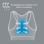 Medela Στηθόδεσμος Εγκυμοσύνης & Θηλασμού Keep Cool™ Sleep Bra Μαύρο XLarge 101044991