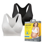 Medela Στηθόδεσμος Εγκυμοσύνης & Θηλασμού Keep Cool™ Sleep Bra Λευκό  Small 101044231