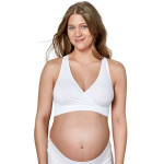 Medela Στηθόδεσμος Εγκυμοσύνης & Θηλασμού Keep Cool™ Sleep Bra Λευκό  Small 101044231
