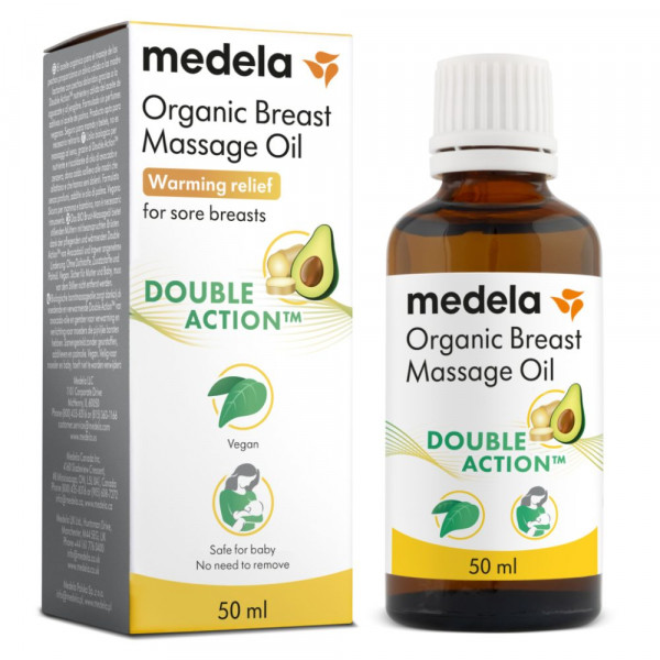 Medela Λάδι Βιολογικό για μασάζ στήθους 50ml vegan 101044944
