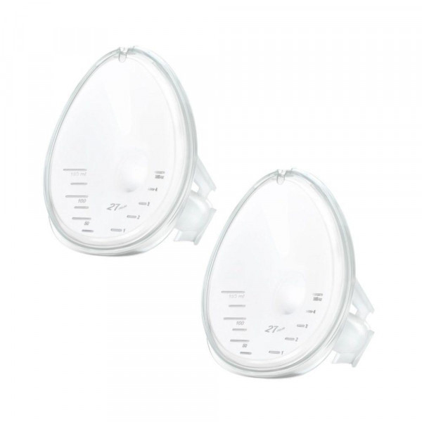Medela Hands Free Χοάνη 27mm για το Σετ Συλλογής Μητρικού Γάλακτος Hands Free Cups 2τμχ 101045057