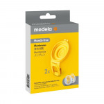 Medela Hands-Free Μεμβράνη για το Σετ Συλλογής Μητρικού Γάλακτος Hands-Free Cups 2τμχ 101045063