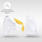 Medela Hands-free Cups Σετ Συλλογής Μητρικού Γάλακτος για το Swing MaxiTM & FreestyleTM 101045825