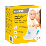 Medela Ultra-breathable Επιθέματα Στήθους Μιας Χρήσης 30τμ 101045878