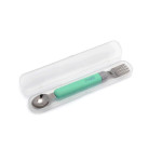Melii Spork On the Go (σε θήκη) – Mint/Grey MEL11250 Melii Spork On the Go (σε θήκη) – Mint/Grey MEL11250