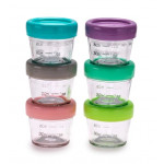 Melii Γυάλινα δοχεία φαγητού 6τμχ. 118ml MEL16600 Melii Γυάλινα δοχεία φαγητού 6τμχ. 118ml MEL16600