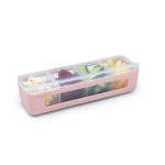 Melii Δοχείo για Σνακ με 4 Χωρίσματα Pink MEL22400 Melii Δοχείo για Σνακ με 4 Χωρίσματα Pink MEL22400