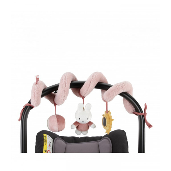 Miffy Fluffy Σπιραλ Ροζ 47-3935