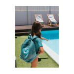 Monnëka Σακίδιο Παραλίας με Δίχτυ Teal Whale 61-93504