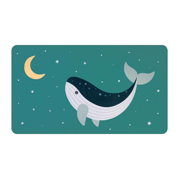 Monnëka Πετσέτα Θαλάσσης 160x90cm Teal Whale  61-93516