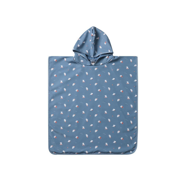 Monnëka Πόντσο Παραλίας με Αντιηλιακή Προστασία και Κουκούλα 1-3 Ετών  Hippos  61-93583/1