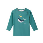 Monnëka Μπλούζα Αντιηλιακής Προστασίας Μακρύ Μανίκι 6-12 Μηνών Teal Whale 61-98288/1