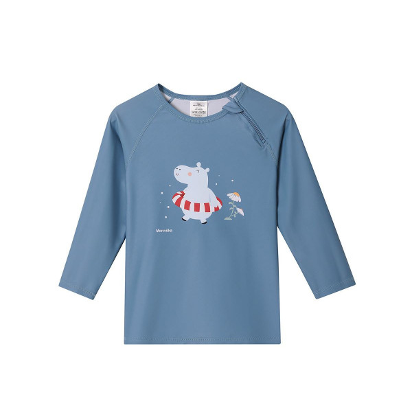 Monnëka Μπλούζα Αντιηλιακής Προστασίας Μακρύ Μανίκι 1-2 Ετών Hippos 61-98290/2