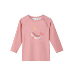 Monnëka Μπλούζα Αντιηλιακής Προστασίας Μακρύ Μανίκι 6-12 Μηνών Pink Whale 61-98291/1
