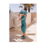 Monnëka Μαγιό Σορτς με Προστασία από τον Ήλιο 4-5 Ετών Teal Whale  61-98302/4