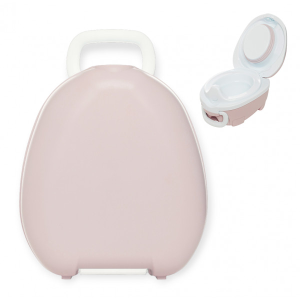 My Carry Potty® Πολυβραβευμένο Φορητό Γιο-Γιό Απαλό ροζ M-MCP-BS-PI